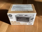 New Old Stock Sealed General Electric Vtg Alarm Clock Radio 7-4620 Am/fm. Fixed Price $95.00.