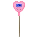 Digital Heart Thermometer Set Cooking Baking Tool For Kitchen Pink. Fixed Price $20.99.