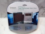 Oregon Scientific RM836S Atomic Travel Thermometer Alarm Clock W/ Case New. Fixed Price $38.97.