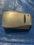 Emerson RP6288 New Am/fm Portable Radio Silver W/ Ac Power Cord & Telescopic Ant. Fixed Price $25.00.