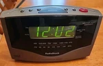 Radioshack Clock With Weather Alert No 12-1627, Tested/works.. Fixed Price $22.97.