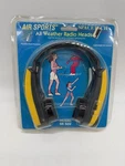 Vintage - Air Sports All Weather Radio Headset SR509 New Package. Fixed Price $9.95.
