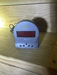 90 Timex Blue Digital Alarm Clock Radio With Bell Sounds Model T315S Style. Fixed Price $12.00.