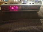 Vintage Clock Radio 7-4624. Fixed Price $24.99.