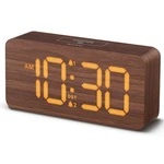 Uscce Wooden Digital Alarm Clocks For Large, Brown Amber Digits (plug-in). Fixed Price $24.07.