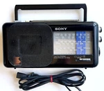 Excellent Sony Portable Am Band Only Radio Receiver ICF-850W With Ac Power Cable. Fixed Price $14.99.