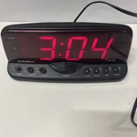Vintage Radio Shack Alarm Clock #63-960 Red Display Loud/bright/large Tested. Fixed Price $21.99.