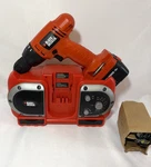 Black & Decker BDRC18 18V Cordless Drill / Radio Charger Kit. Fixed Price $74.95.