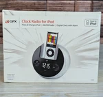 Gpx Clock Radio For Ipod CI1019S Plays Charges Digital W/alarm Am/fm. Fixed Price $14.98.