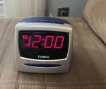 Vtg 2000S Timex Imac G3 Styled Dark Blue T104DL Decorative Digital Alarm Clock. Fixed Price $24.99.