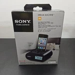 Sony Dream Machine Clock Radio ICF-CO5IP Ipod Dock Brand New Box. Fixed Price $70.00.