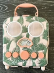 Sunnylife Beach Sounds Speaker Box W/ Am/fm, Bluetooth Connectivity, Preowned A+. Fixed Price $35.00.