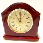 Vintage Seiko Wood Mantle Clock Westminster Whittington Chimes High Polish Gold. Fixed Price $80.00.