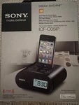 Sony Dream Machine Alarm Clock Radio ICF-CO5IP Compatible With Ipod/iphone Dock. Fixed Price $39.00.