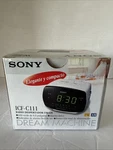 Vintage New Sony ICF-C111 Wc Dream Machine Am/fm Clock Radio White. Fixed Price $85.00.
