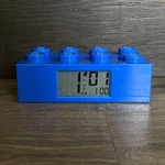 Lego 9002151 Blue Brick Alarm Digital Lcd Clock Working. Fixed Price $39.97.