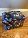 Vintage Jensen J53-BWR 5" Portable Black & White Tv Crt Am Fm Radio New Box. Fixed Price $64.99.