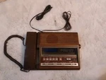Vintage Soundesign 7561 Phone Stereo Alarm Clock Black/wood Radio Tested Works. Fixed Price $40.00.