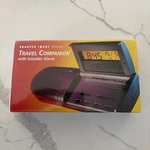 Sharper Image Travel Companion Alarm Clock Flashlight Smoke & Intruder New. Fixed Price $27.99.