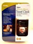 Royal Digital Travel Clock Picture Photo Album PF141 39103T Alarm Snooze. Fixed Price $20.95.