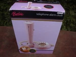 Barbie Telephone Alarm Clock With Lcd Display & Led Indicator By Kiddesign 2005. Fixed Price $19.99.