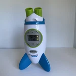 Discovery Kids Rocket Ship Projection Alarm Clock Works No Power Cord. Fixed Price $14.99.