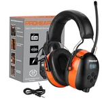 Prohear 027 Am Radio Headphones With Digital Display, Large, Af/fm-orange. Fixed Price $66.67.