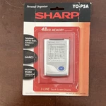 Sharp YO-P5A Organizer 48KB 3-LINE Lcd Address Book Schedule World Clock. Fixed Price $32.98.
