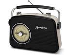 Byronstatics Black Am Fm - Small Portable Radios Vintage/retro With Hea.... Fixed Price $25.99.