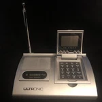 Ultronic T524B Desktop Am/fm Radio W/calendar Clock. Fixed Price $15.00.