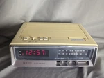 Vintage Zenith R450W Am Fm Radio Alarm Clock Electric Red Lcd 70S 80S. Fixed Price $34.99.