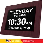 American Lifetime, New Version, Day Clock Extra Large Impaired Vision Digital. Fixed Price $75.96.