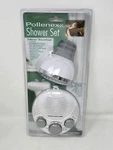 Pollenex Set, Showerhead PR3100CR & Design Line By Conair Radio SR2DLG. Fixed Price $19.99.