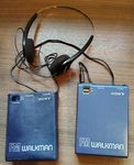 First Model Sony Fm Walkman Blue SRF-40 1980 Japan Original Headphones. Fixed Price $118.75.