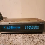 Vintage Panasonic Alarm Clock Radio Green Display Rc 320. Fixed Price $47.99.