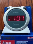 Vintage Timex Red Led Selectable Bell Chimes Sounds Alarm Clock T127S Digital. Fixed Price $12.00.