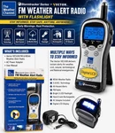 Weather Channel Fm Alert Hazard Radio/flashlight Digital Hand Crank Rechargeable. Fixed Price $95.00.