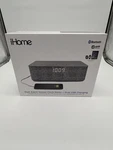 Ihome IBT233 Bluetooth Alarm Stereo Clock Radio W/dual Usb Charging - New. Fixed Price $16.99.