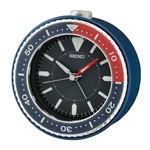 Seiko Bedside Diver Style Quiet Sweep Alarm Clock QHE184E Red Blue. Fixed Price $60.00.