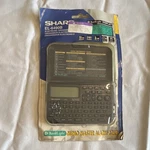 Sharp EL-6490B 32KB Organizer Backlight Alarm Calculator Calendar 3-LINE Lcd. Fixed Price $12.99.