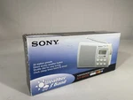 Sony ICF-M410V Portable 4-BAND Tv/weather/fm/am Clutch Radio New In Box!. Fixed Price $69.99.
