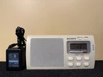 Sony ICF-M410V Portable 4-BAND Tv/weather/fm/am Radio W/power Cord & New Batt.. Fixed Price $29.99.