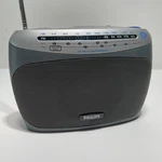 Vintage Philips Magnavox AE2155 Portable Radio Weather Band Antenna Works Great. Fixed Price $18.95.