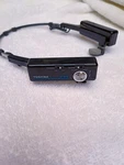 Toshiba RP-2030 Compact Folding Fm Stereo Black Headphones Works. Fixed Price $99.99.