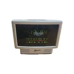 Vintage Zenith 1990'S Tv-style Digital Am/fm Alarm Clock Radio Works ZG120W. Fixed Price $16.99.
