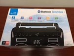 Ilive Retro Bluetooth Portable Boombox W/ Digital Fm Radio (IBB683B) - New. Fixed Price $50.00.
