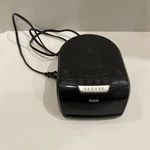 Rca Cd Am Fm Alarm Clock Radio RP5605-A Tested Works! Doesn Play. Fixed Price $8.99.