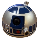 Zeon Star Wars Lucasfilm R2-D2 Droid Time Projecting Alarm Led Light Desk Clock. Fixed Price $22.00.