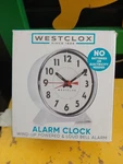 Westclox 15550 Loud Bell Alarm Clock Plastic White 5.31 In 4.56. Fixed Price $15.14.