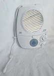 Jensen Shower Radio Cd Player JCR-545A Works Mirror Easel Rope Hanger Retro. Fixed Price $20.00.